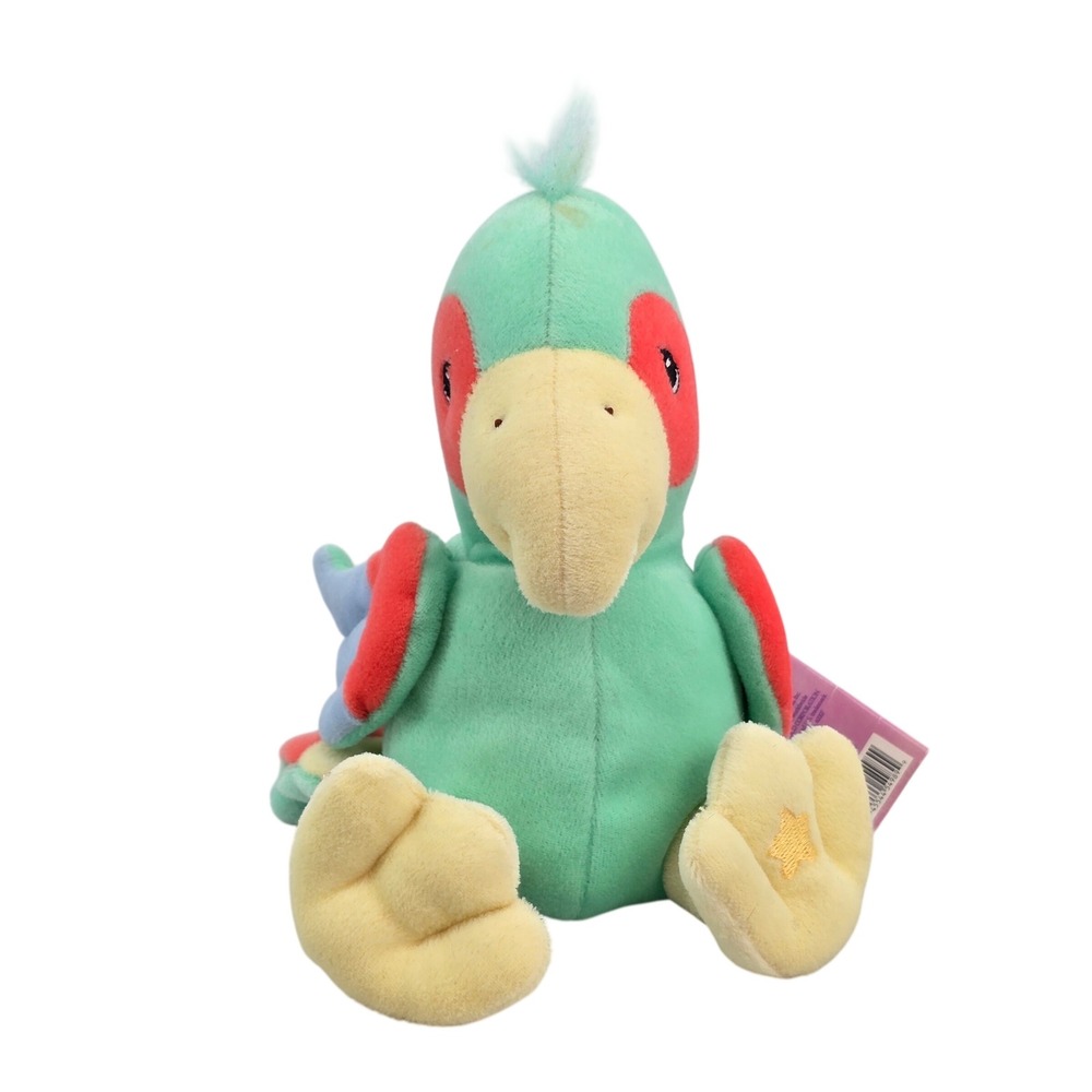 Vintage 1999 Precious Moments Tender Tails Parrot Plush Enesco Limited Edition